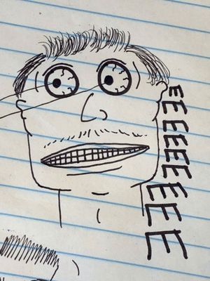 He sees you, and all the weird little things you do