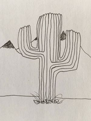 It's a cactus